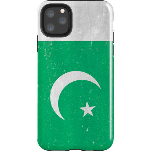 Pakistan Flag Distressed iPhone 11 Pro Max Impact Case